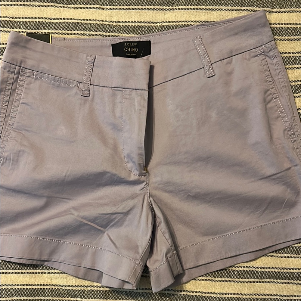 J. Crew Women's Chino Shorts - Soft Lavender